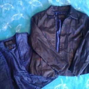 Leather jacket